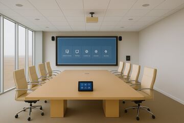 Konferenzraum mit Medientechnik
