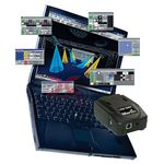 Laptop zur Lichtsteuerung