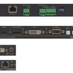Kramer digitales Übertragungset über Cat7