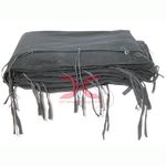 Moltonvorhang 6m x 4m, schwarz