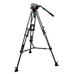 Kamerastativ Manfrotto 546BK mit Fluidkopf 504HD