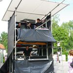 FOH-Turm - 2 stöckiger FOH-Platz mit Pultdach
